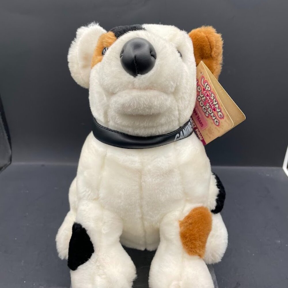 2004 Novelty Inc Canine Crooners JRT Terrier Animated Dog 9,999,999 Tears